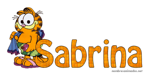 GIF animado nombre sabrina - 0556