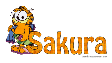 GIF animado nombre sakura - 0556