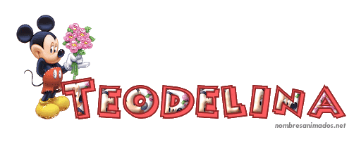 GIF animado nombre teodelina - 0555