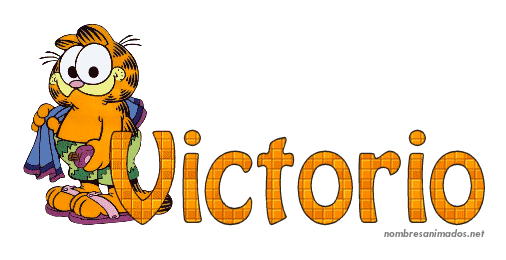 GIF animado nombre victorio - 0556