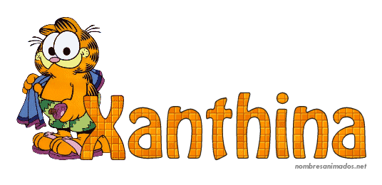 GIF animado nombre xanthina - 0556