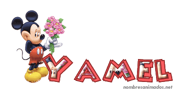 GIF animado nombre yamel - 0555