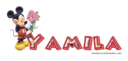 GIF animado nombre yamila - 0555