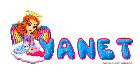 Gifs Animados del Nombre Yanet. Imágenes gifs. Firmas animadas
