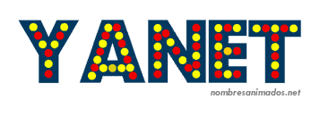 Gifs Animados del Nombre Yanet. Imágenes gifs. Firmas animadas