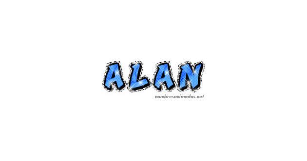 Gifs Animados del Nombre Alan - 0513